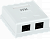 ITK Настенная инф.розетка RJ-45, кат.6, 2-порта